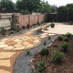 landscaping stone walkway gravel